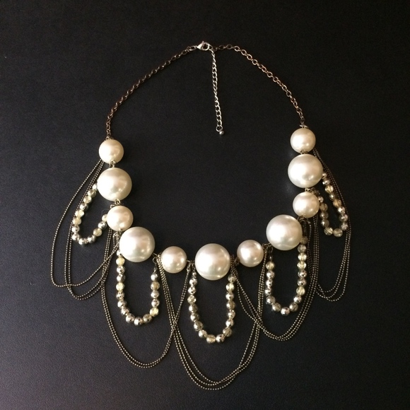 Jewelry - VINTAGE INSPIRED FAUX PEARL NECKLACE